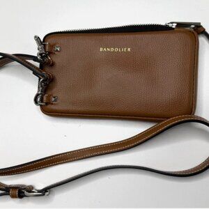 Brown Bandolier Expanded Pouch Crossbody